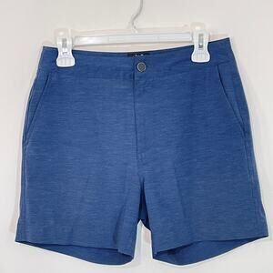 Faherty All Day Shorts Mens 28 Blue Chino Hybrid Golf Performance Quick Dry 28x5